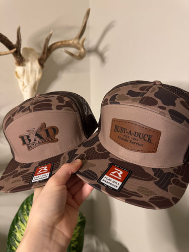 Old School Flat Bill Snapback Hat