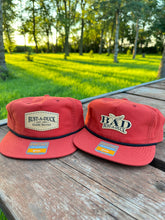 Burnt Orange Rope Hat