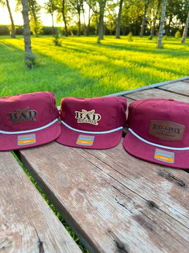 Maroon Rope Hat