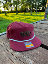 Maroon Rope Hat