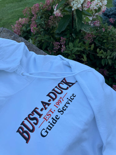 B.A.D White Hoodie (3XLs)